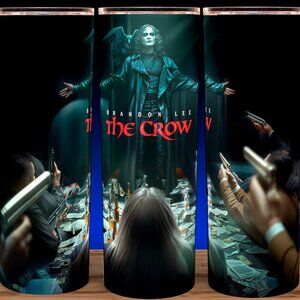 The Crow Brandon Lee 90s Action Movie Cup Mug Tumbler 20oz
